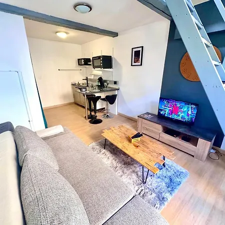 Jolie Duplex - Grand Place - Hyper Centre-netflix Apartment